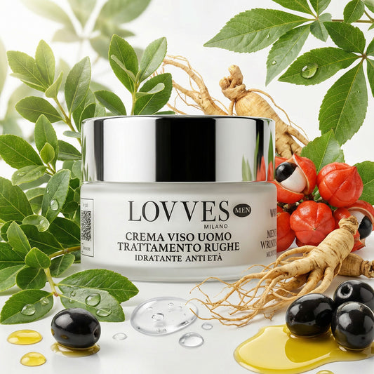 Crème Visage anti-rides pour Hommes