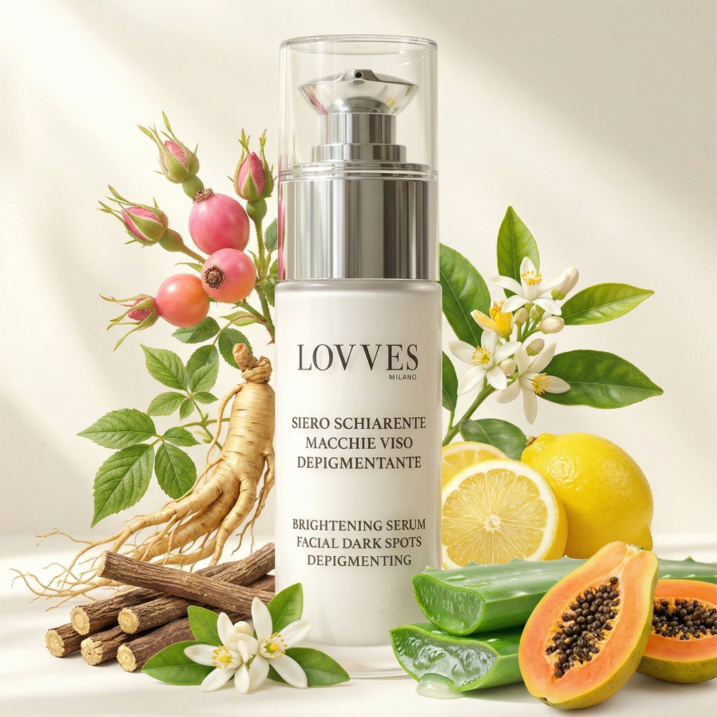Sérum Éclaircissant Taches Visage Dépigmentant