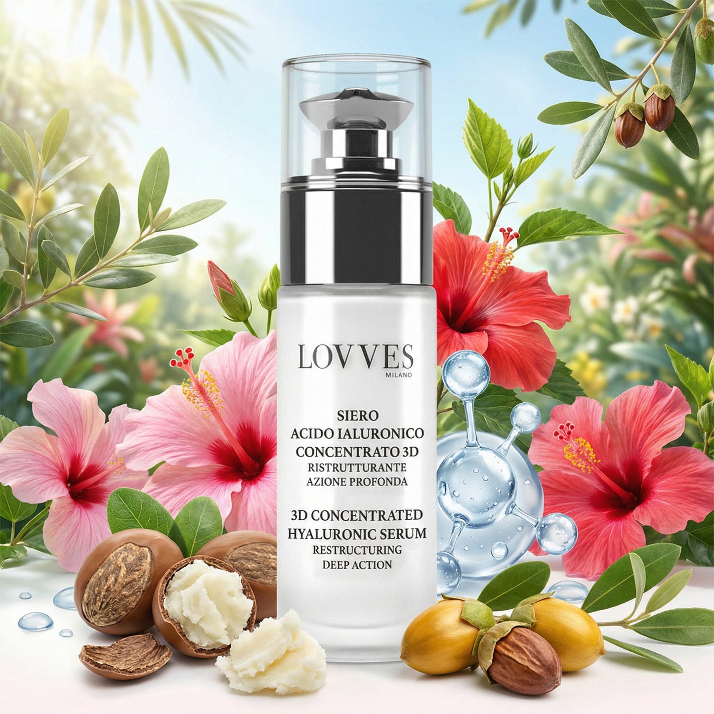 Sérum Concentré à l'Acide Hyaluronique 3D