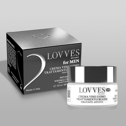 Crème Visage anti-rides pour Hommes