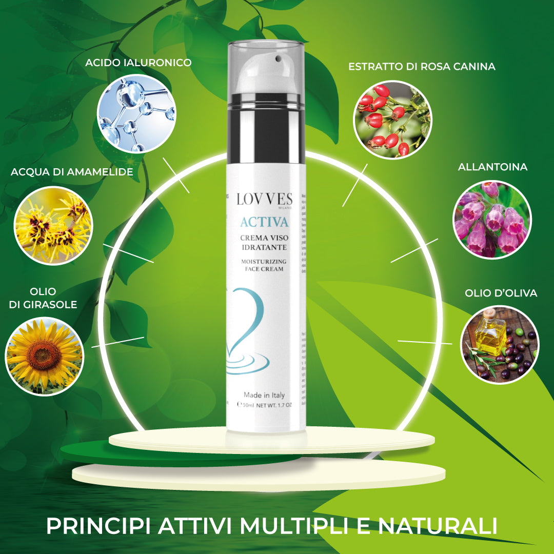 Crème Visage Hydratante Activa